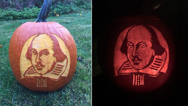 THE HUNGRY HERALD FOOD BLOG - SHAKESPEARE CARVED PUMPKIN