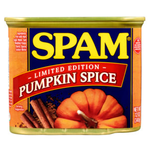 THE HUNGRY HERALD FOOD BLOG - PUMPKIN SPICE SPAM