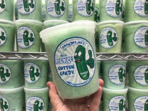 pickle cotton candy