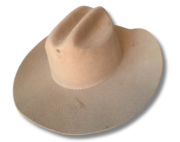 Stained cowboy hat